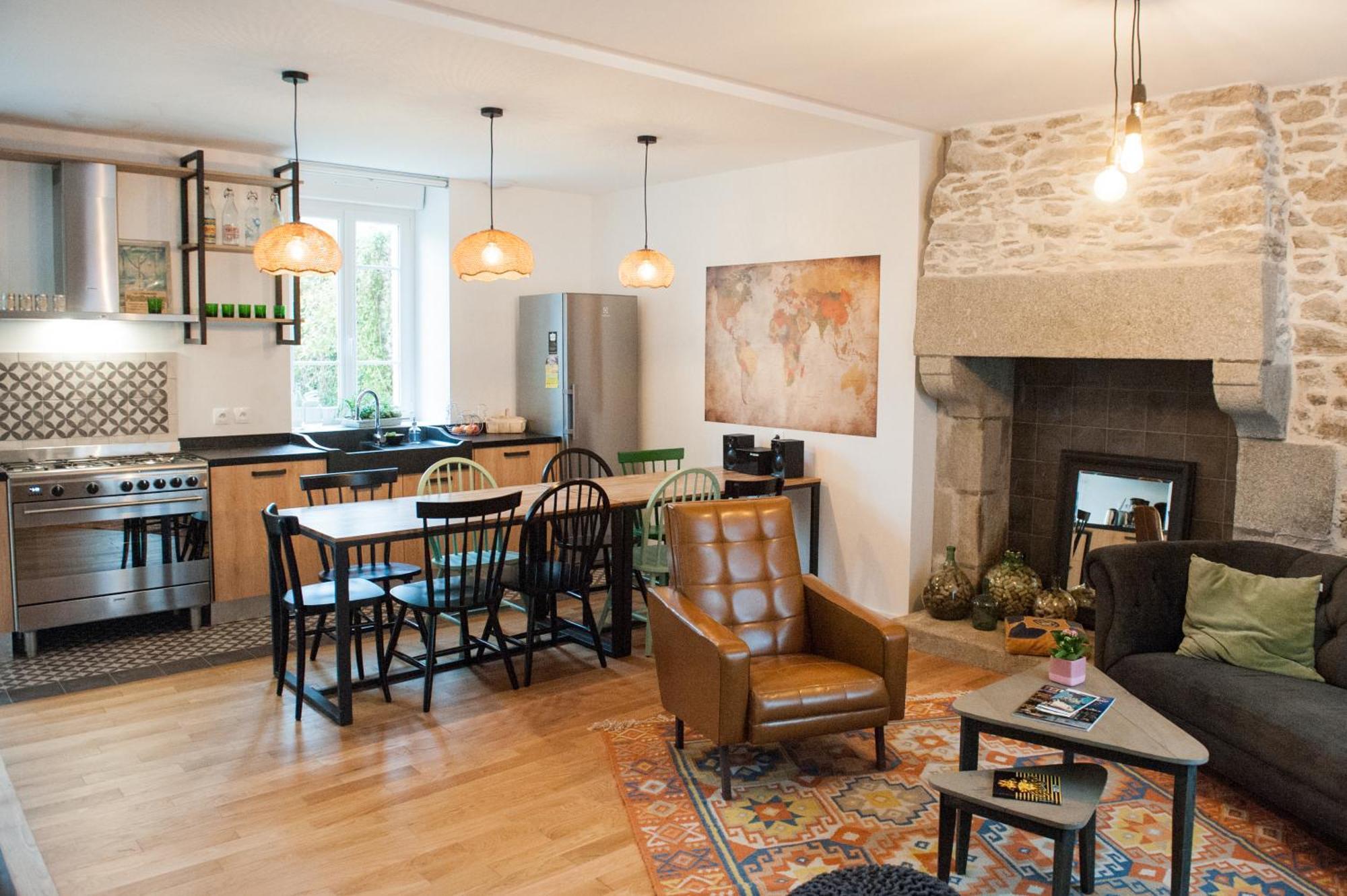 Le Quai 18 Bed and Breakfast Lesneven Exteriör bild